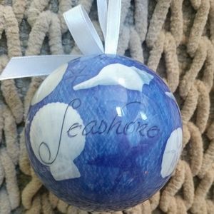 Lot of  6 Coastal Christmas ornaments